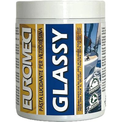 EUROMECI Glassy Pasta Lucidante - Pasta per fibra di vetro, gelcoat, plastica EUROMECI Glassy Pasta Lucidante - Pasta per fibra di vetro, gelcoat, plastica