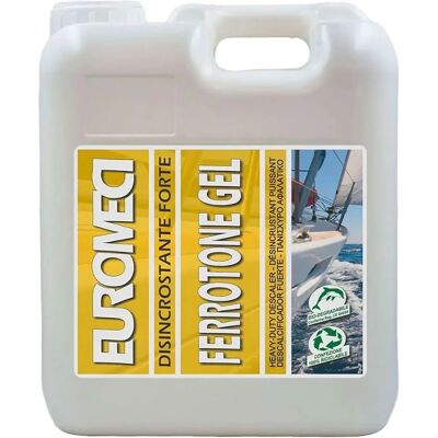 EUROMECI - Ferrotone Gel - 5 L - Ruggine - Gel disincrostante EUROMECI - Ferrotone Gel - 5 L - Ruggine - Gel disincrostante