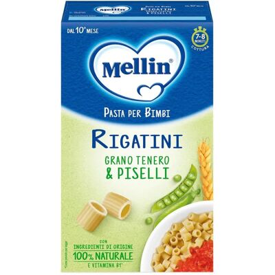 Mellin Pasta Grano Tenero & Piselli - Dai 10 Mesi Mellin Pasta Grano Tenero & Piselli - Dai 10 Mesi