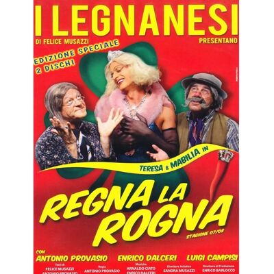 Dna srl Legnanesi - Regna la Rogna - Set di 2 DVD Dna srl Legnanesi - Regna la Rogna - Set di 2 DVD