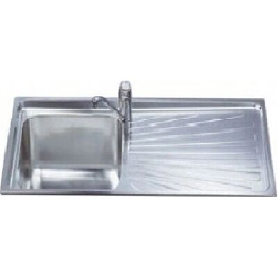 Lavello da Cucina Smeg SGE116.1D - Acciaio Inox 116x50cm Lavello da Cucina Smeg SGE116.1D - Acciaio Inox 116x50cm