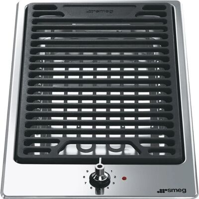 Smeg PGF30B - Acier Inoxydable - Plaque Domino, Teppanyaki - Publicité Smeg PGF30B - Acier Inoxydable - Plaque Domino, Teppanyaki - Publicité
