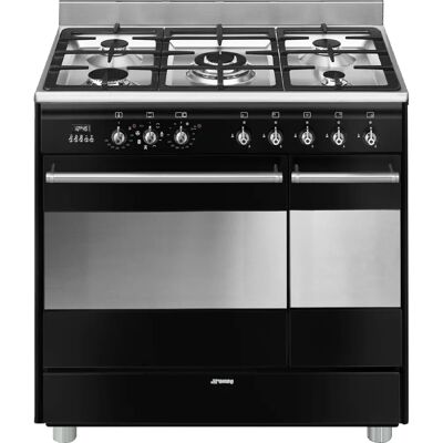Smeg SCB92MN8 - Noir - Freestanding cooker - Publicité Smeg SCB92MN8 - Noir - Freestanding cooker - Publicité