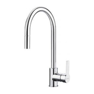 Grifo de cocina Smeg MID2CR - Cromo, giro 360°, ahorro de agua Grifo de cocina Smeg MID2CR - Cromo, giro 360°, ahorro de agua