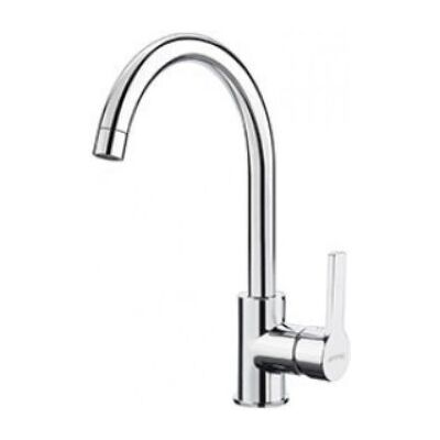 Grifo de Cocina SMEG MI4CR - Cromado, Caño Giratorio, 24,5cm Alto Grifo de Cocina SMEG MI4CR - Cromado, Caño Giratorio, 24,5cm Alto