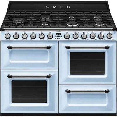 Smeg TR4110AZ - Pastelově Modrá - Sporák Smeg TR4110AZ - Pastelově Modrá - Sporák