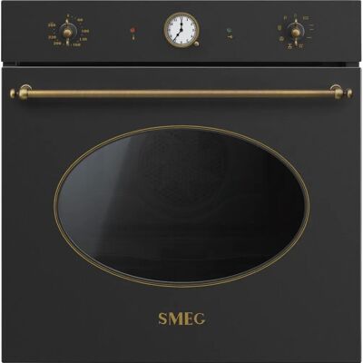 Smeg SFP805AO - Antrasitt / Messing - Ovn Smeg SFP805AO - Antrasitt / Messing - Ovn