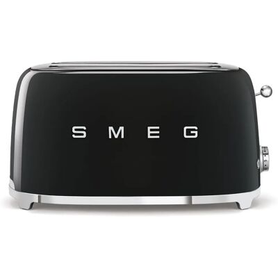 Smeg TSF02 Estilo dos Anos 50 Torradeira de Quatro Fatias - PRETO Smeg TSF02 Estilo dos Anos 50 Torradeira de Quatro Fatias - PRETO