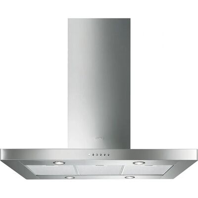 Smeg KI90XE - Acciaio Inox - Cappa a Isola Smeg KI90XE - Acciaio Inox - Cappa a Isola