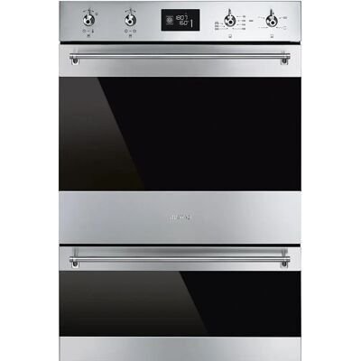 Smeg DOSP6390X - Acier inoxydable - Four double - Publicité Smeg DOSP6390X - Acier inoxydable - Four double - Publicité