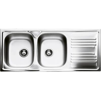 Smeg LYP116D Lavello Rettangolare in Acciaio Inox - 2 Ciotole Smeg LYP116D Lavello Rettangolare in Acciaio Inox - 2 Ciotole