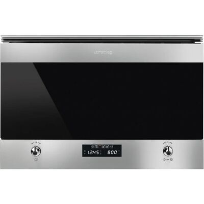 Smeg MP322X1 - Rvs - Magnetron met grill Smeg MP322X1 - Rvs - Magnetron met grill