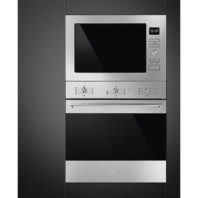 Smeg FMI425X - Acciaio Inox - Microonde con Grill Smeg FMI425X - Acciaio Inox - Microonde con Grill