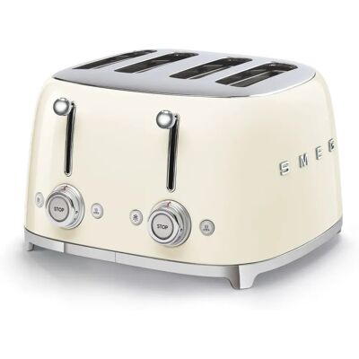 Smeg Torradeira Retro Estilo Anos 50 4 Fatias - TSF03CREU Smeg Torradeira Retro Estilo Anos 50 4 Fatias - TSF03CREU