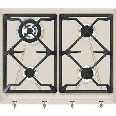 SMEG SRV864AVOGH2 Plaque de cuisson à gaz 4 zones en fonte design colonial 60 cm Avena SMEG SRV864AVOGH2 Plaque de cuisson à gaz 4 zones en fonte design colonial 60 cm Avena