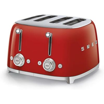 Smeg TSF03RDUK - Red - 4-Slice Toaster Smeg TSF03RDUK - Red - 4-Slice Toaster