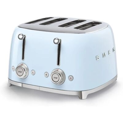 Smeg TSF03PBUK - Pastel Blue - 4-Slice Toaster Smeg TSF03PBUK - Pastel Blue - 4-Slice Toaster