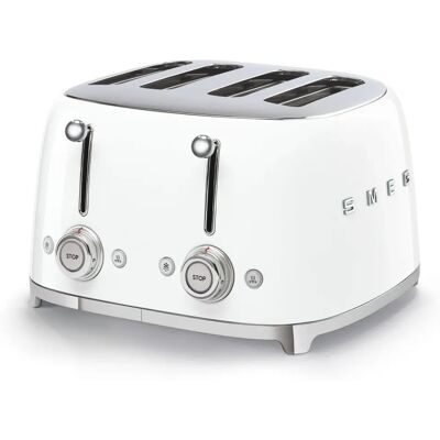 Smeg TSF03WHUK - White - 4-Slice Toaster Smeg TSF03WHUK - White - 4-Slice Toaster