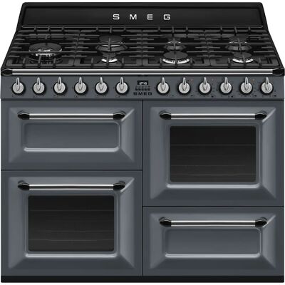 Smeg TR4110GR - Gris Ardoise - Cuisinière de gamme - Publicité Smeg TR4110GR - Gris Ardoise - Cuisinière de gamme - Publicité