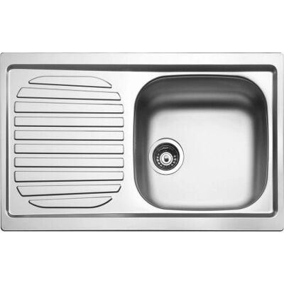 Évier de cuisine Smeg LYP791S - Acier inoxydable rectangulaire - Publicité Évier de cuisine Smeg LYP791S - Acier inoxydable rectangulaire - Publicité