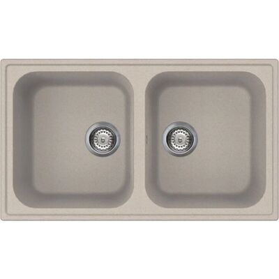 Lavello da Cucina Rettangolare Smeg LZ862AV2 - 2 Ciotole Lavello da Cucina Rettangolare Smeg LZ862AV2 - 2 Ciotole