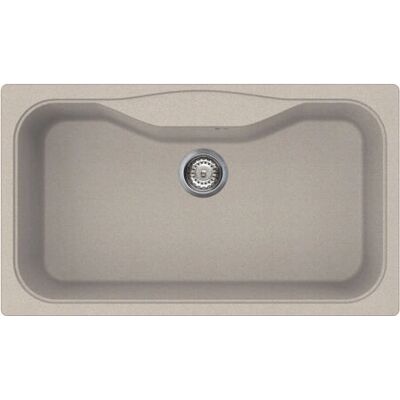 Lavello Smeg LSEG860AV2 - Granito Rettangolare Montato su Piano Lavello Smeg LSEG860AV2 - Granito Rettangolare Montato su Piano