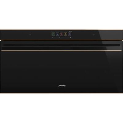 Smeg SFPR9606WTPNR - Preto - Forno Smeg SFPR9606WTPNR - Preto - Forno