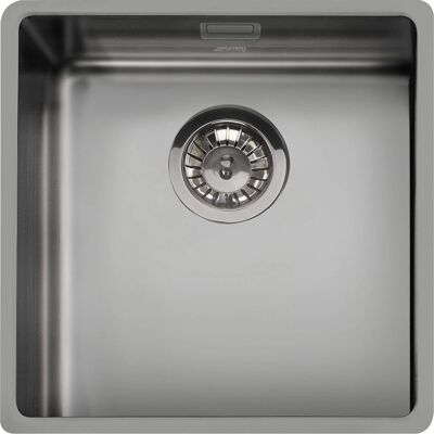 Fregadero SMEG VSTR40DKX - Acero inoxidable, montaje inferior Fregadero SMEG VSTR40DKX - Acero inoxidable, montaje inferior