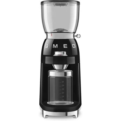 SMEG CGF01BLEU - Schwarz - Kaffeemühle mit Mahlgradeinstellung SMEG CGF01BLEU - Schwarz - Kaffeemühle mit Mahlgradeinstellung