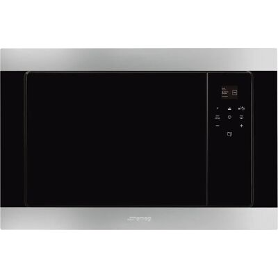 Smeg FMI320X2 - Stainless Steel - Microwave with Grill Smeg FMI320X2 - Stainless Steel - Microwave with Grill