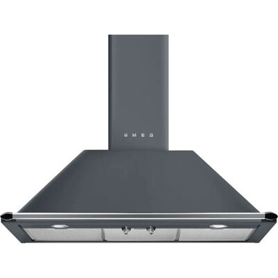 Smeg KT90GRE - Slate Grey - Wall Hood Smeg KT90GRE - Slate Grey - Wall Hood