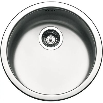 Smeg VFU43SFR Fregadero redondo de acero inoxidable - Cocina Smeg VFU43SFR Fregadero redondo de acero inoxidable - Cocina
