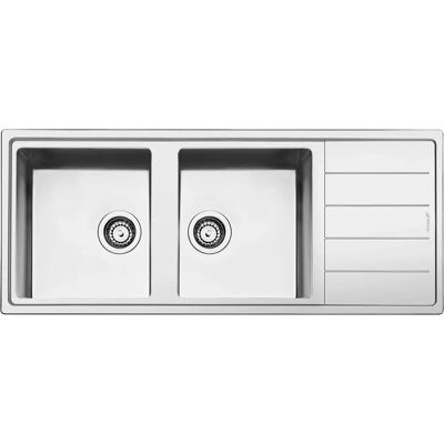 SMEG - Mira - Acciaio inossidabile - Montaggio superiore - Lavello SMEG - Mira - Acciaio inossidabile - Montaggio superiore - Lavello
