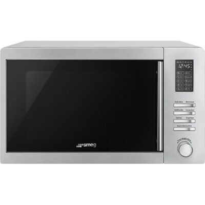 Smeg MOE34CXI2 - Plata - Microondas con Grill Smeg MOE34CXI2 - Plata - Microondas con Grill