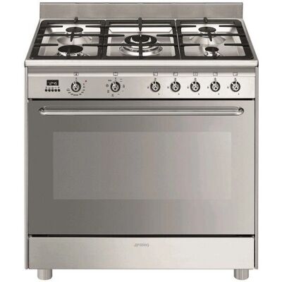 SMEG CG90X2 - Acier inoxydable - Cuisinière indépendante SMEG CG90X2 - Acier inoxydable - Cuisinière indépendante