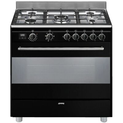 Smeg BG91N2 - Noir - Cuisinière indépendante - Publicité Smeg BG91N2 - Noir - Cuisinière indépendante - Publicité