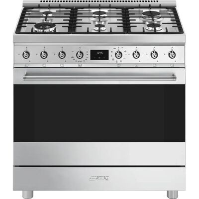 SMEG C9GMX2 - Acier inoxydable - Cuisinière autonome - Publicité SMEG C9GMX2 - Acier inoxydable - Cuisinière autonome - Publicité