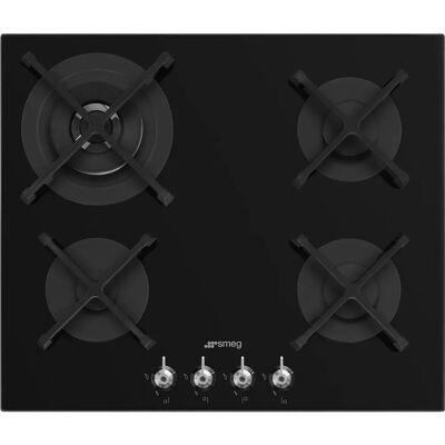 Smeg PV364N - Black - Gas Hob Smeg PV364N - Black - Gas Hob