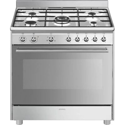 SMEG SX91GM - Acero inoxidable - Cocina de pie SMEG SX91GM - Acero inoxidable - Cocina de pie