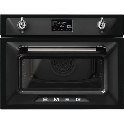 Smeg SO4902M1N - Nero - Forno a microonde Smeg SO4902M1N - Nero - Forno a microonde