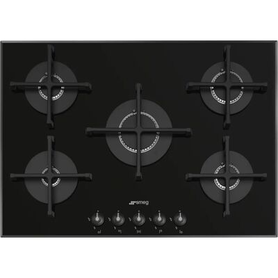 Smeg PV175B3 - Noir - Plaque à Gaz Smeg PV175B3 - Noir - Plaque à Gaz