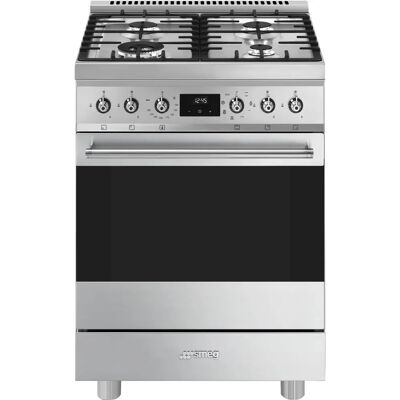 Smeg - C6GMX - 4 Gasherd - Elektroofen - freistehend Smeg - C6GMX - 4 Gasherd - Elektroofen - freistehend