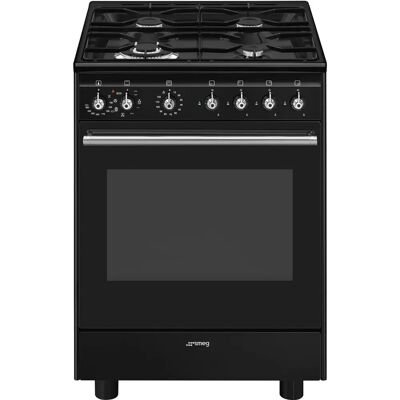 Smeg CX61GMBL - Nero - Fornello Smeg CX61GMBL - Nero - Fornello