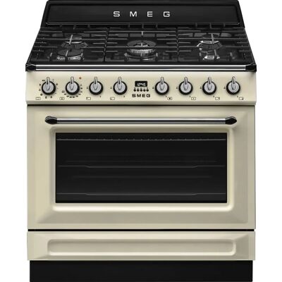SMEG Victoria TR90GMP - Capacité 129L, Gaz naturel, Crème - Cuisinière - Publicité SMEG Victoria TR90GMP - Capacité 129L, Gaz naturel, Crème - Cuisinière - Publicité