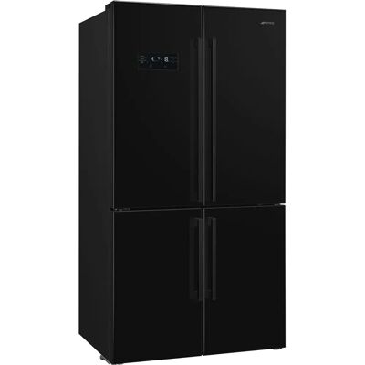 Smeg FQ60NDE - Black - American Fridge Smeg FQ60NDE - Black - American Fridge