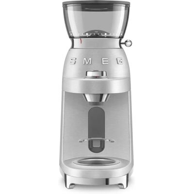 Molino de Café Smeg CGF02SSEU - 50 Ajustes - Gris Molino de Café Smeg CGF02SSEU - 50 Ajustes - Gris
