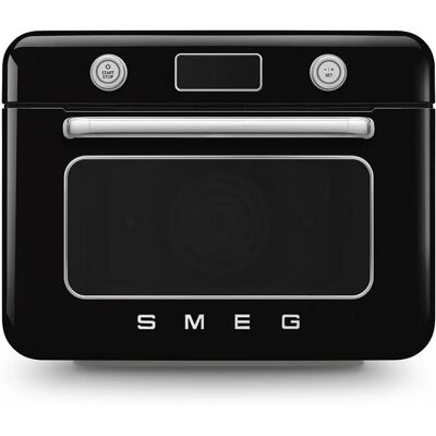 Smeg COF01BLUK Black 30 Litre 10 In 1 Multifunction Countertop Oven Smeg COF01BLUK Black 30 Litre 10 In 1 Multifunction Countertop Oven