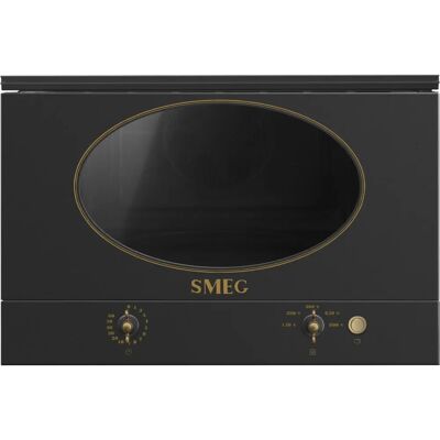 Smeg MP822NAO Antracite Mikrohullámú sütő - Mikrohullámú sütő, Beépített, 22 L Smeg MP822NAO Antracite Mikrohullámú sütő - Mikrohullámú sütő, Beépített, 22 L