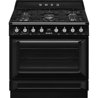 SMEG Victoria TR90GMBL - Zemní plyn - 129L Sporák SMEG Victoria TR90GMBL - Zemní plyn - 129L Sporák