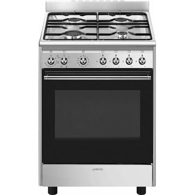 Smeg CX60GMX - Acciaio inox - Piano cottura a libera installazione Smeg CX60GMX - Acciaio inox - Piano cottura a libera installazione